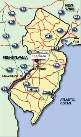 New Jersey Map